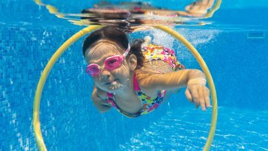 فوائد السباحة للأطفال